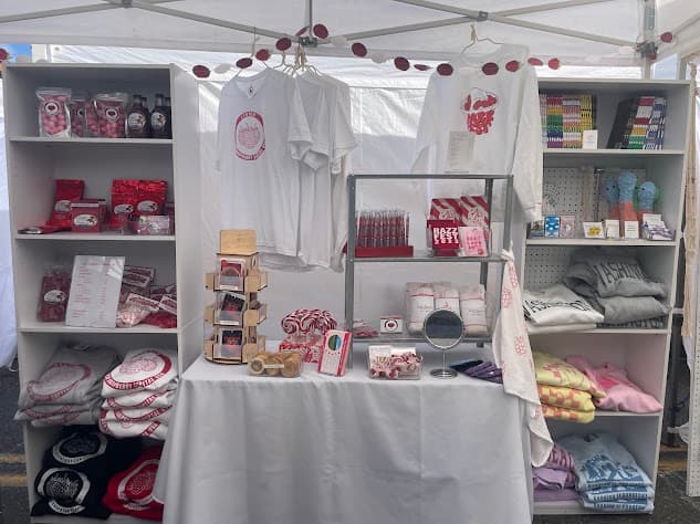 vendor tents at the festival